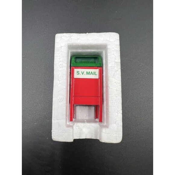 Dept 56 The Original Snow Village “Mail Box” w/ Box - Picture 6 of 6